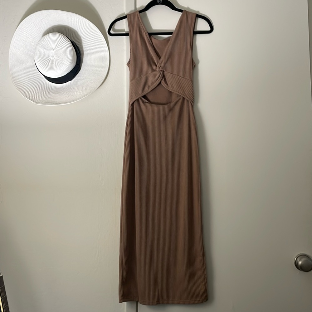 Beige Dress